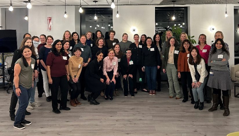 Group photo from the 1st annual Women in TPD & Induced Proximity gathering, 2023